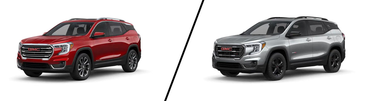 2024 GMC Terrain SLE vs 2024 GMC Terrain AT4